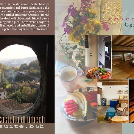 Castello Di Urbech Leilighet Pratovecchio Eksteriør bilde